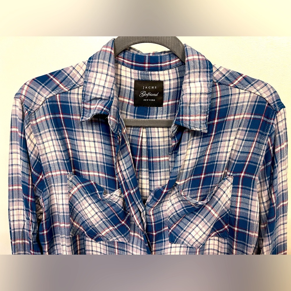JACHS Girfriend‎ Flannel Shirt - Picture 2 of 8